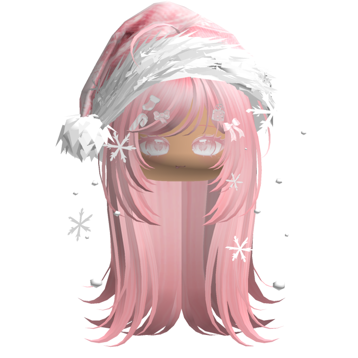 Emo Vamp Christmas Hair (Pink)