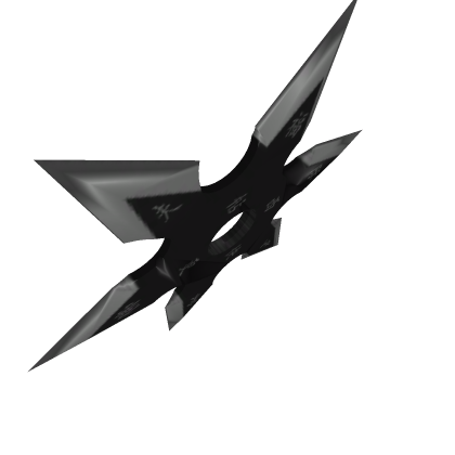 Shadowy ninja star of the silent house