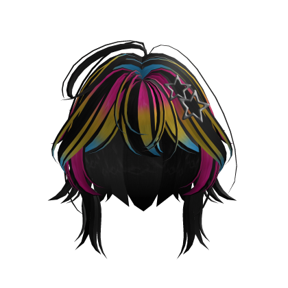 Fluffy Pan Wolfcut Roblox item
