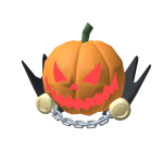 Halloween Pumpkin Head [ Orange ]