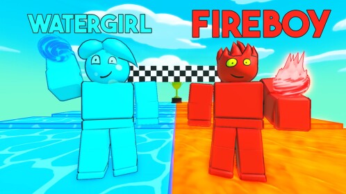 [BarU] Pemadam Kebakaran vs WaterGirl Obby