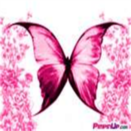 Pink Butterfly Roblox decal