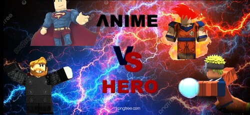 Anime vs Hero tycoon!!!