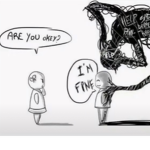 Depressed people Sad