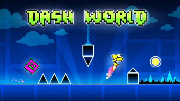 Dash World (Geometry Dash) | Roblox Game - Rolimon's