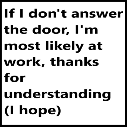 Door note Roblox decal