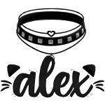 alex cat choker