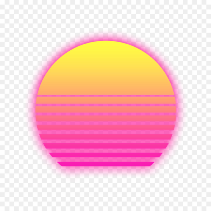 Vaporwave Sun decal Roblox decal