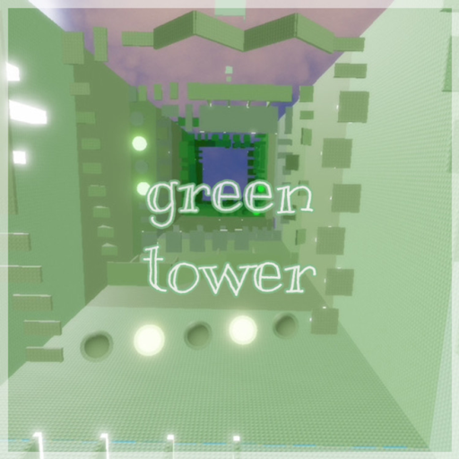 green tower 💚 official Roblox game thumbnail