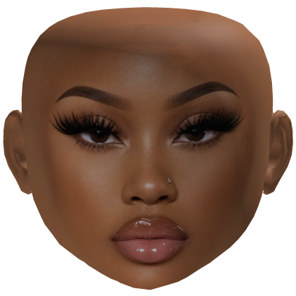 AMARA I Soft Glam Mesh Makeup Glossy Lips Roblox item