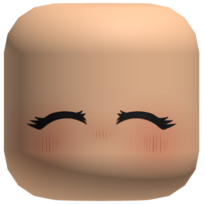 Cute Blush Face Roblox item