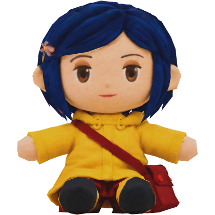 Coraline Plushie (Shoulder R) Roblox item