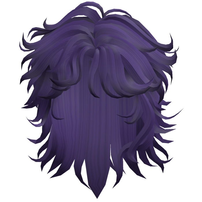 Purple Wolf Cut