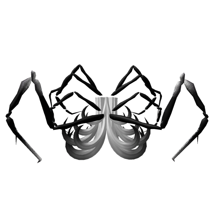 Black n White Spider Legs Extension/ Addon