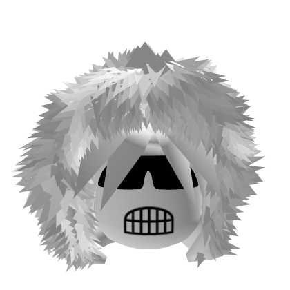 Dashie White Hair Fur White Hood