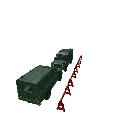 Military police Road block