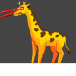 lazer giraffe true fan group