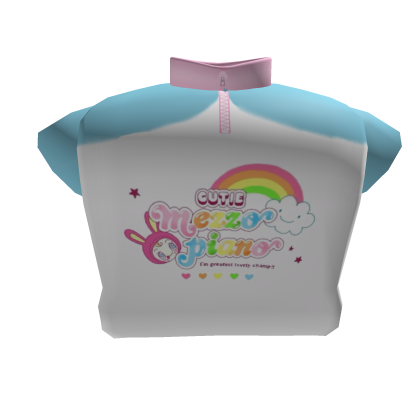 Sweet Candy Rainbow Paradise Pastel Blue Y2K Crop  Roblox item