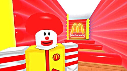 🍟Escape McDonalds Obby Parkour!