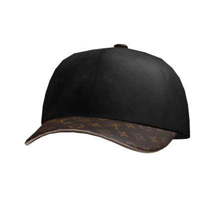 Casquette LV Noir Marron