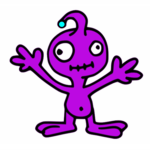 we the purple aliens