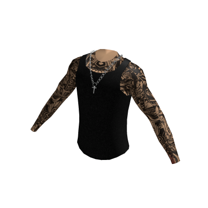 Black Tank Top With Tattoos thumbnail