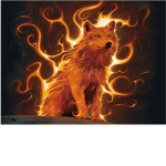Flame wolf pack