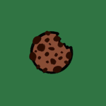 The crew eating cookies