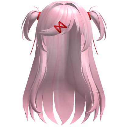 Natsuki Long Pink Hair Roblox item