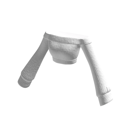 Cropped Sweater White thumbnail