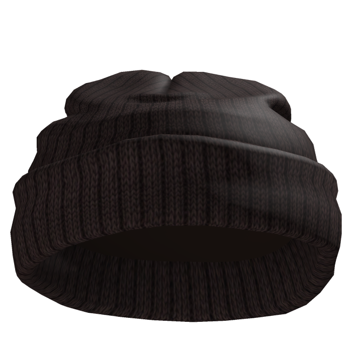 Fisherman Short Worn Black Beanie