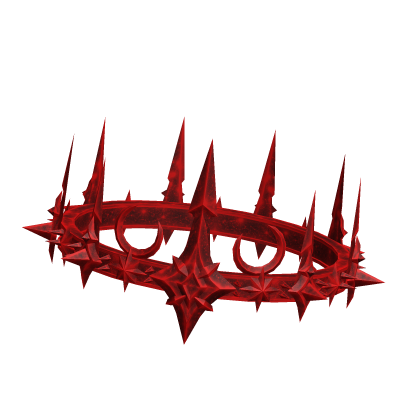 Crimson Red Stellar Hollow Crescent Crown