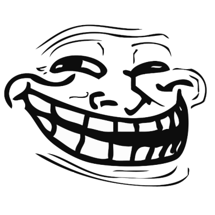 I do a little trolling. Roblox decal