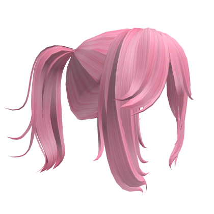 Pink and loose pigtails thumbnail