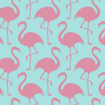 Sophia’s flamingoes!