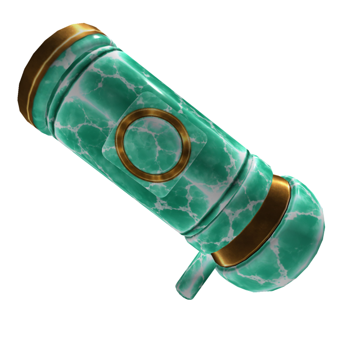 [PBR] Mint & Gold Confetti Cannon [Addon]