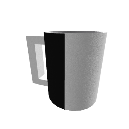  black & white cup