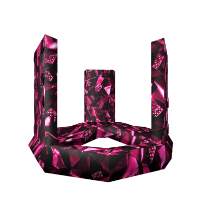 Pink Diamond Domino Crown