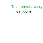 The Kermits Army