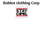 roblox clothing corp