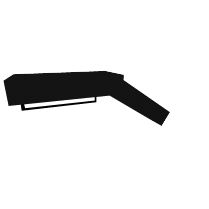 Black Street light head