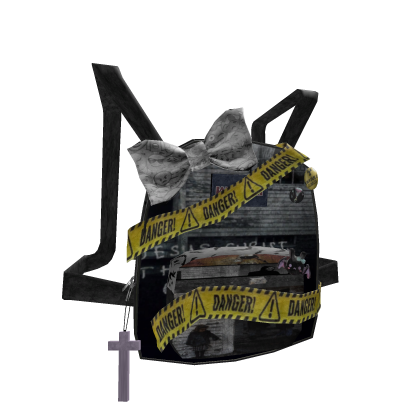 brand new band backpack // pastel goth 