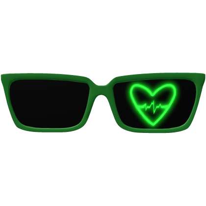 Rave Glasses [Green - Emissive]