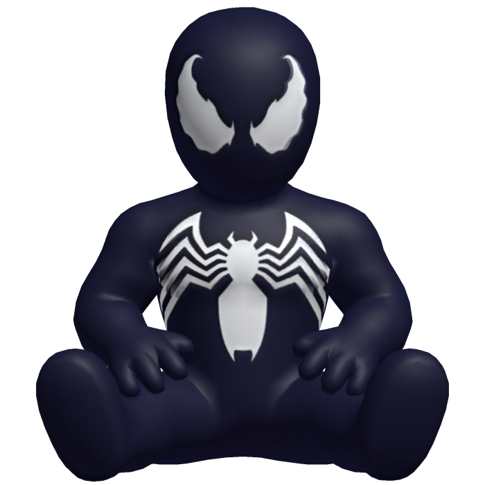 Symbiote Spiderman Plushie