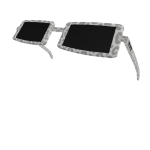 White Leopard Print Sunglasses