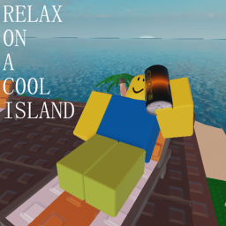 relax on a cool island