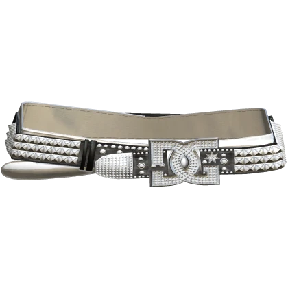 【00s】Archive\"Embossed BijouBelt\"平成ギャルY2K 00s】Archive Embossed BijouBelt 平成ギャルY2K
