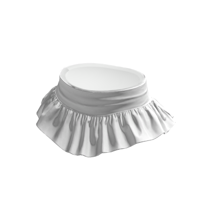 Ruffled Skirt White thumbnail