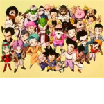 Z Fighters And Super Sayans