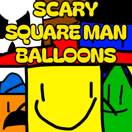 Scary Square Man Balloons!
